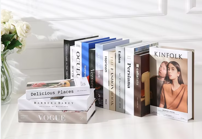 Office Decorative Books - Set of 3